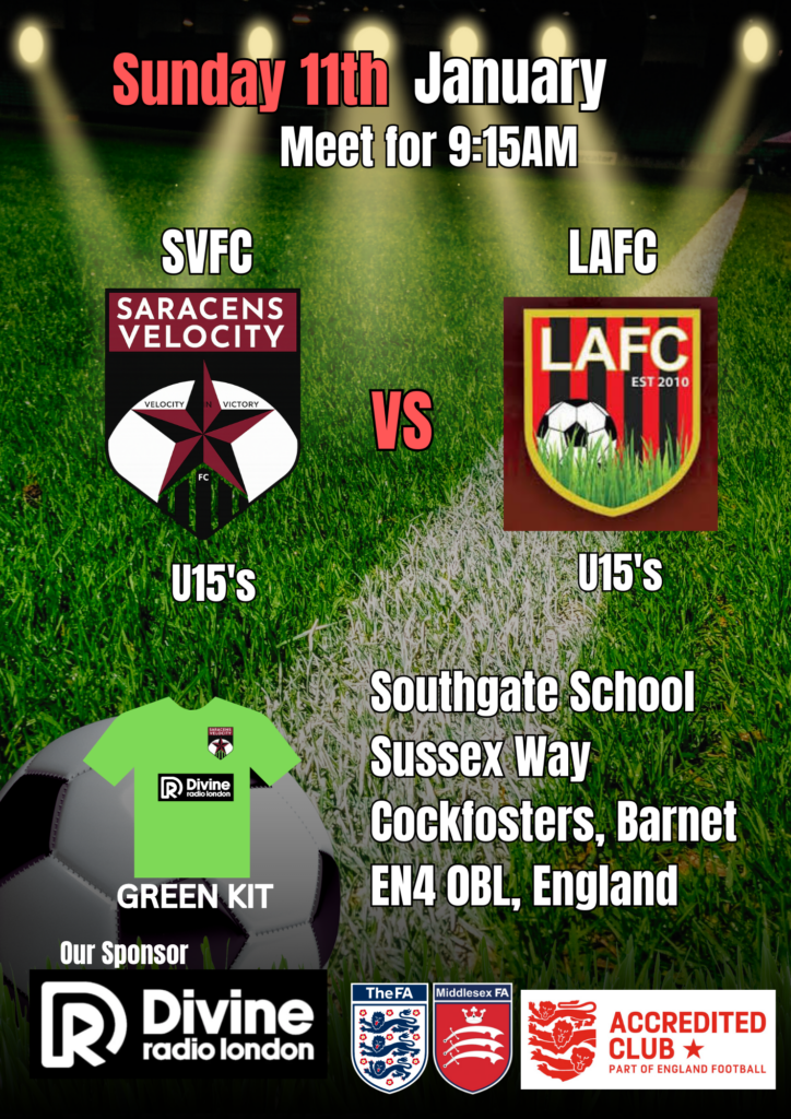 SVFC VS LAFC U15's